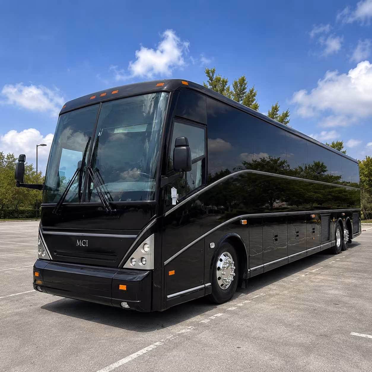 denton charter bus rental fleet