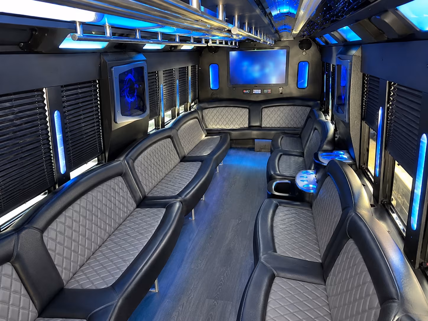 denton corporate party bus rental