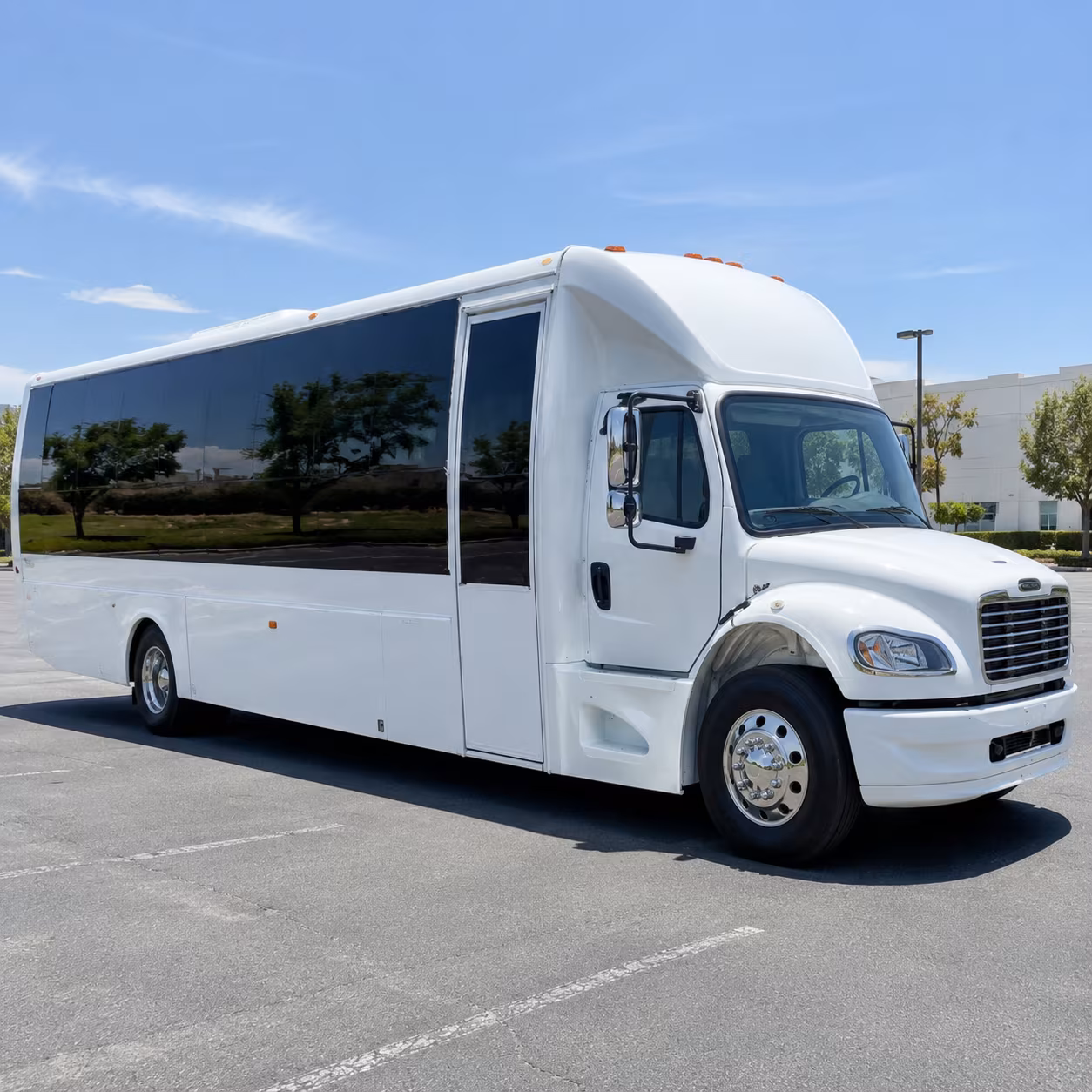 denton holiday party bus rental