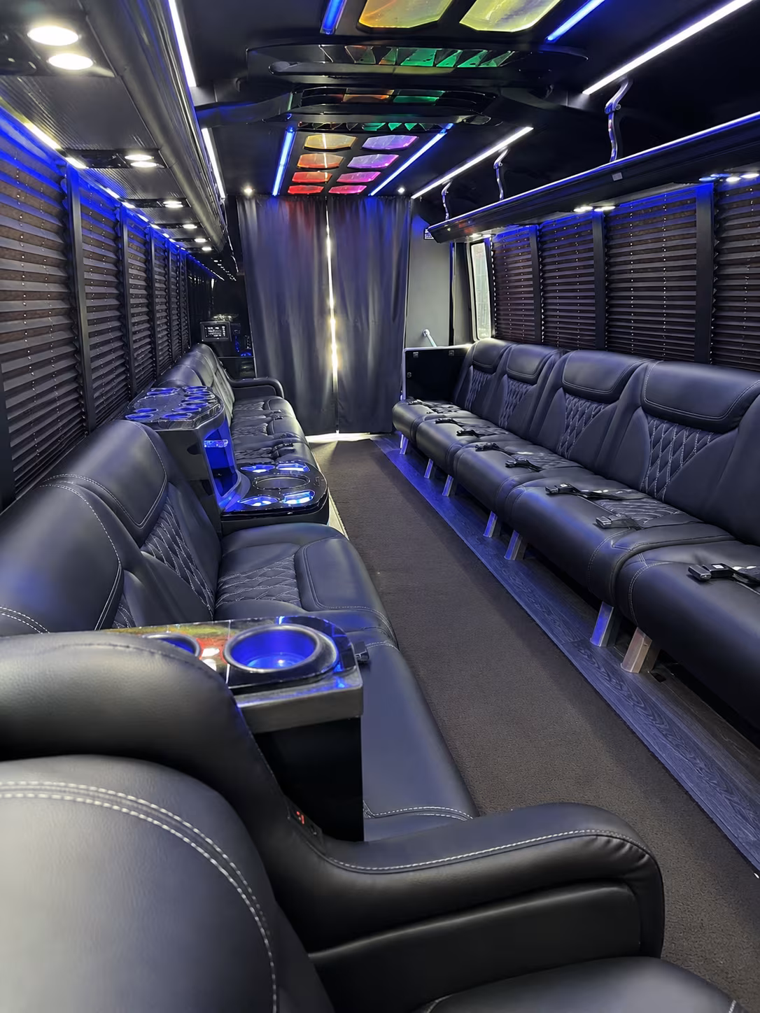 denton night out party bus rental