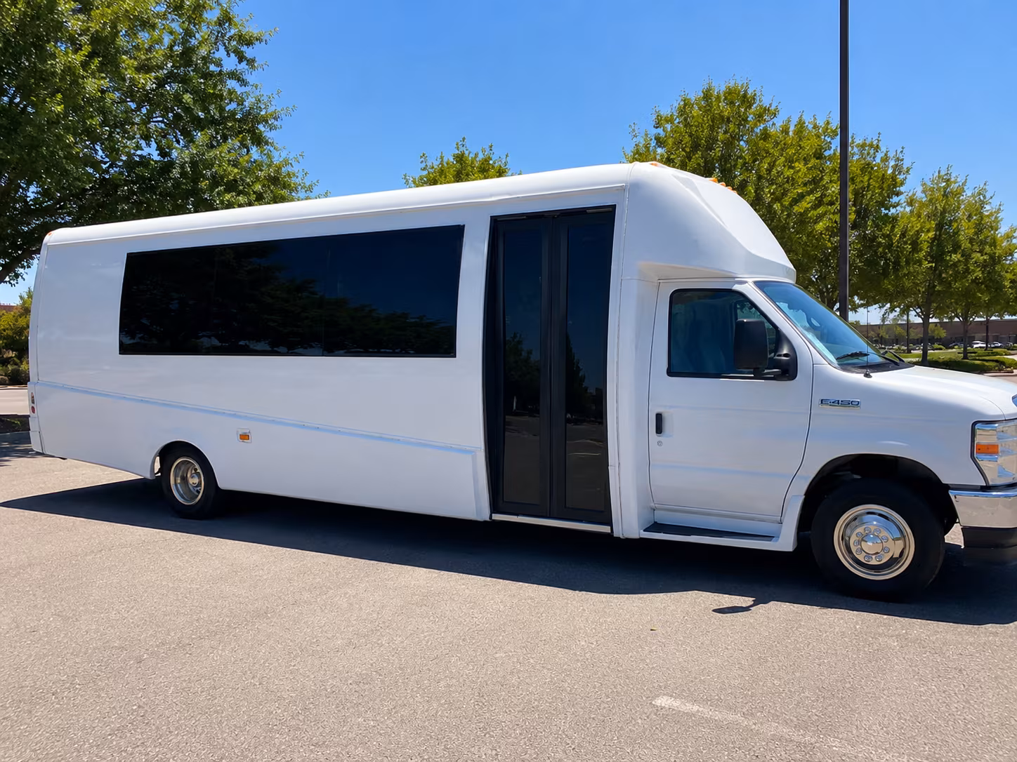 denton party bus booking step 1