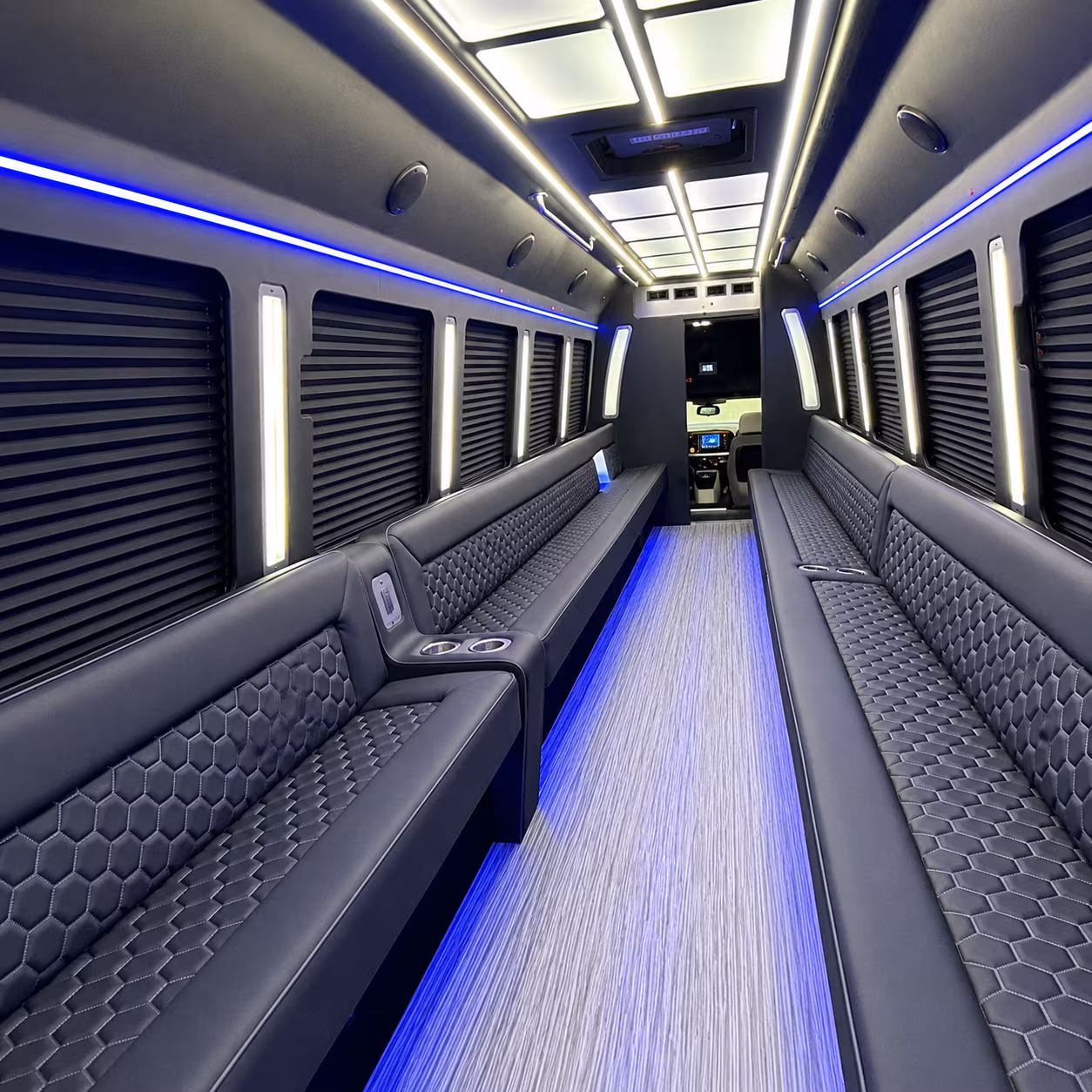 denton party bus rentals inside