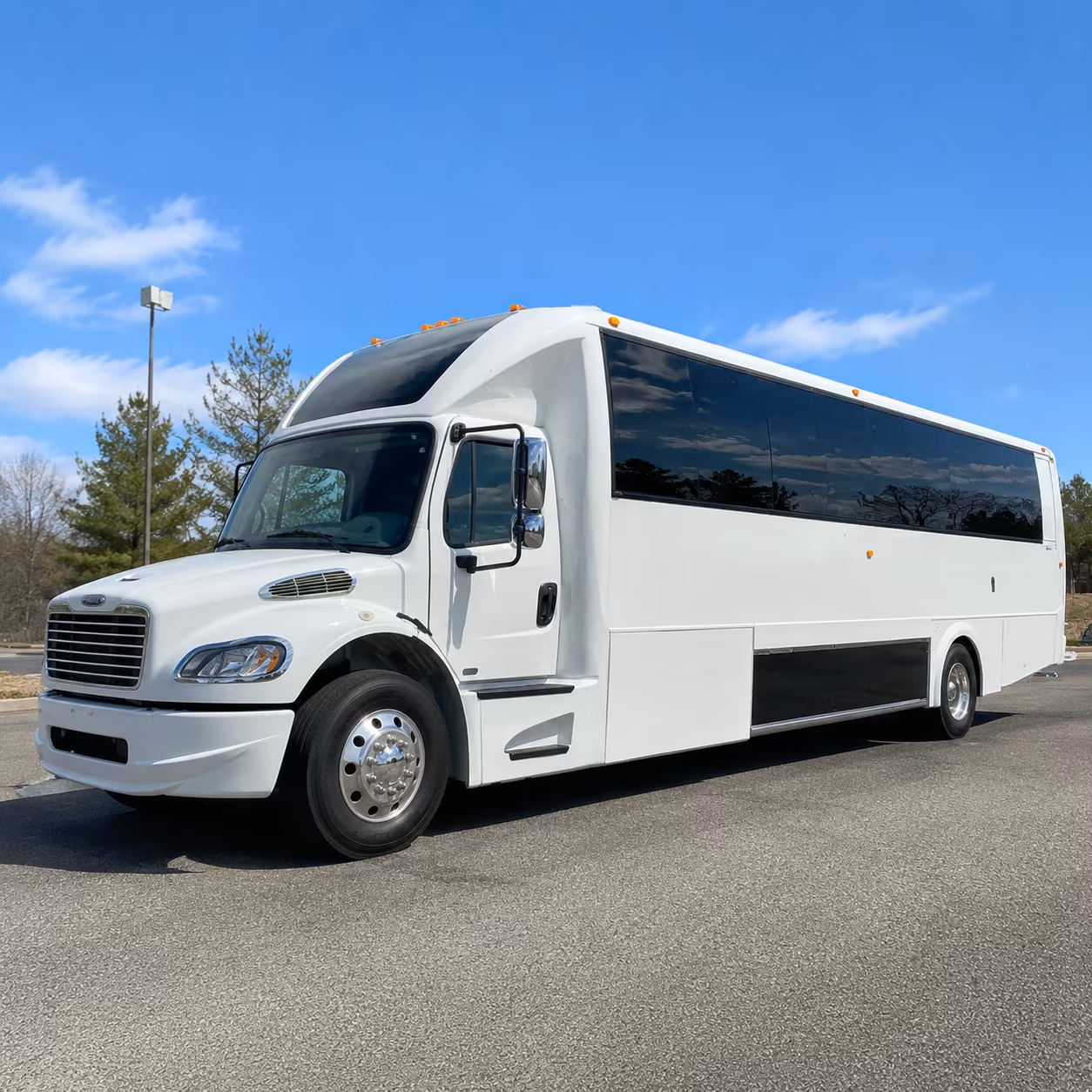 denton prom party bus rental