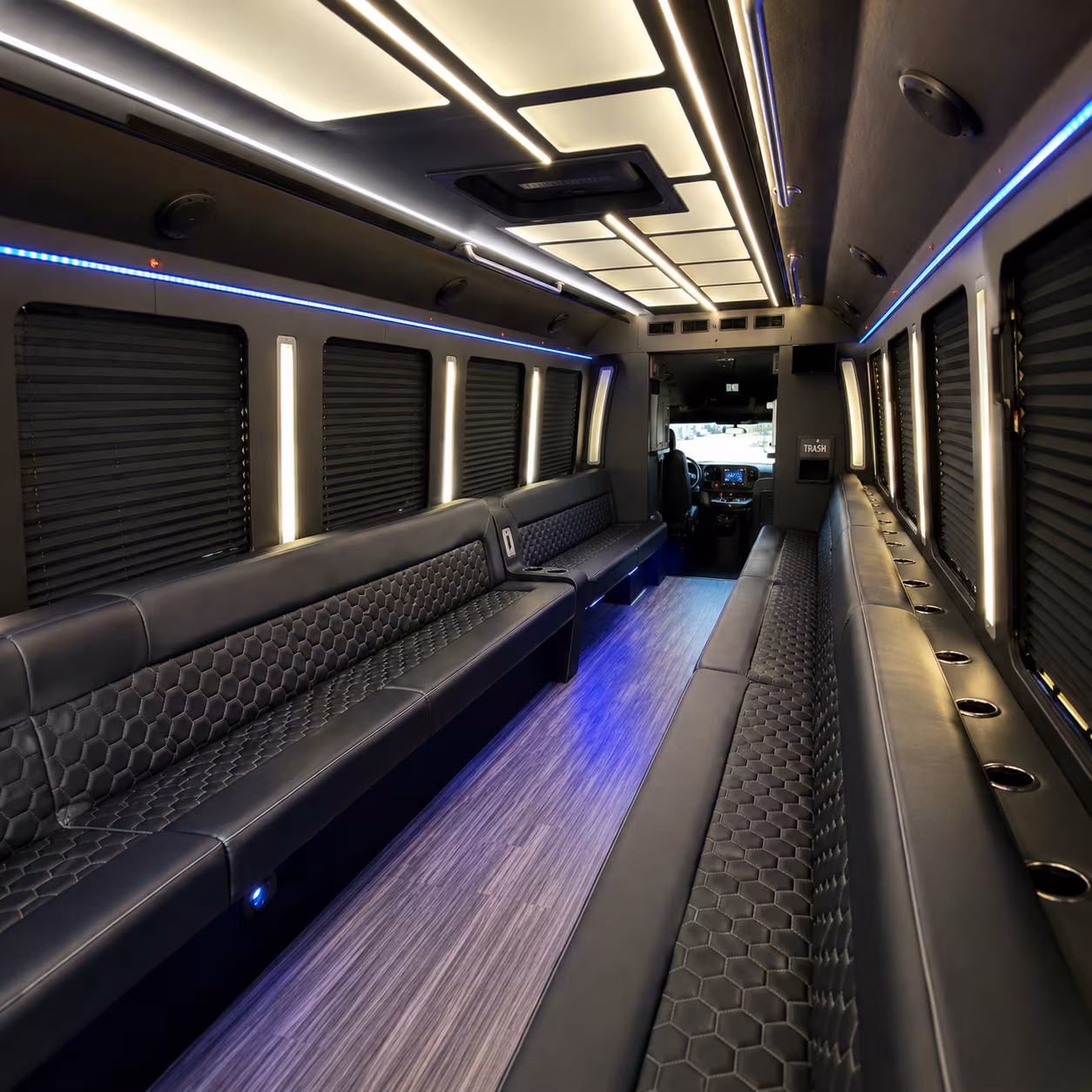 dentons craft brewery scene party bus rental