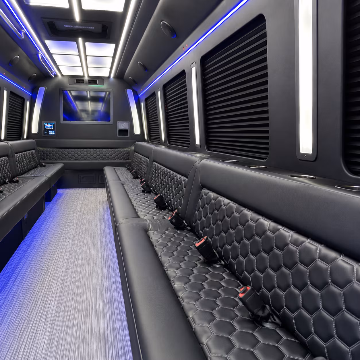 quinceanera sweet 16 party bus rental