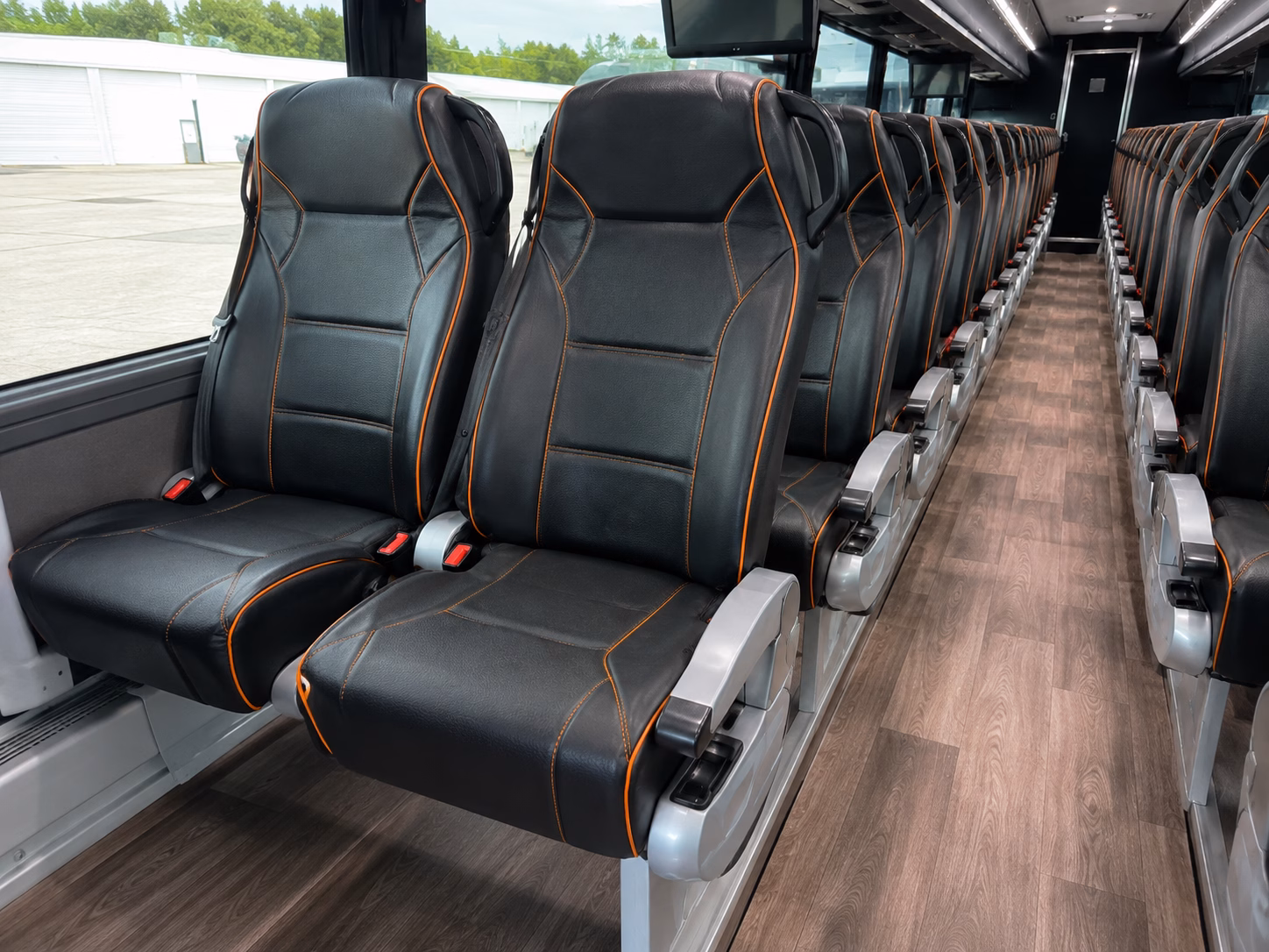 shuttle buses between denton hotels and your wedding venue